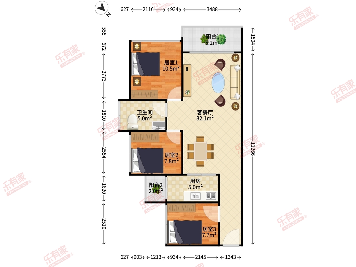 尚峰精装三房，业主诚心出售，看房方便