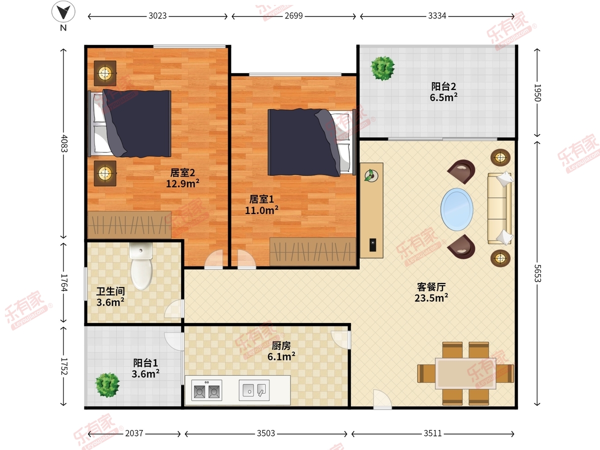 清泉城市广场户型图