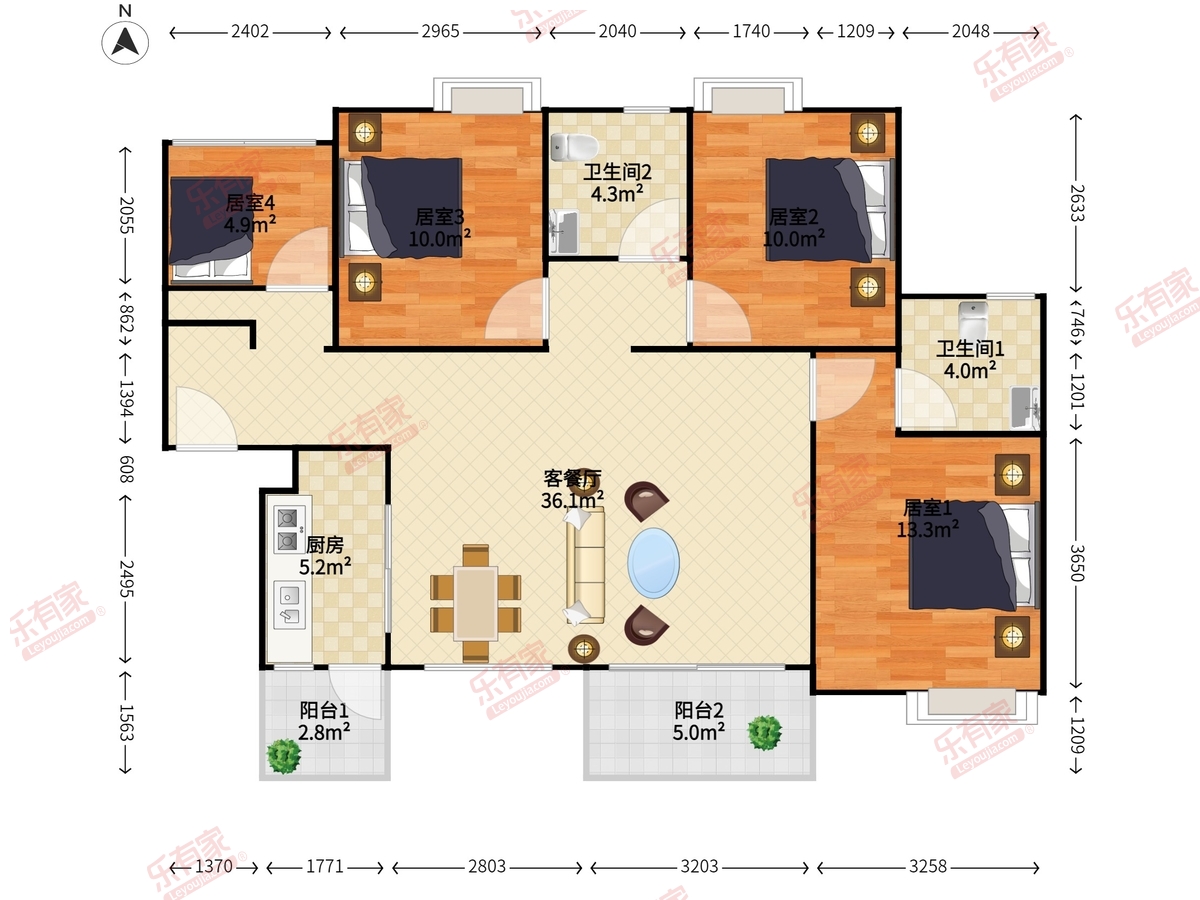 广州融创文旅城A2区户型图