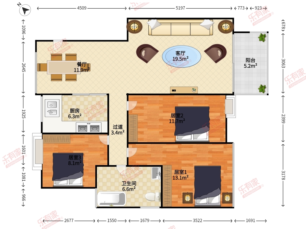 优品建筑户型图