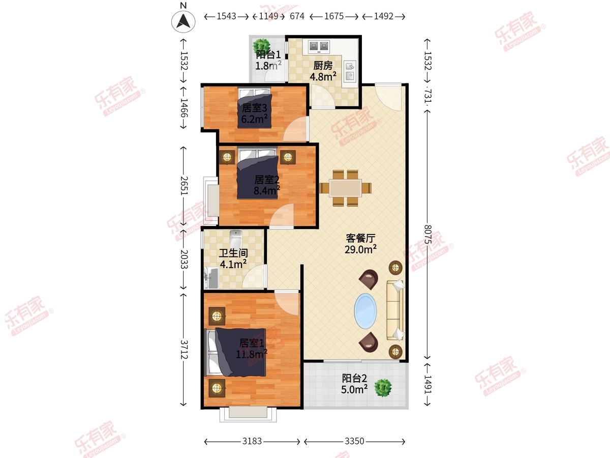 广州融创文旅城A3区户型图