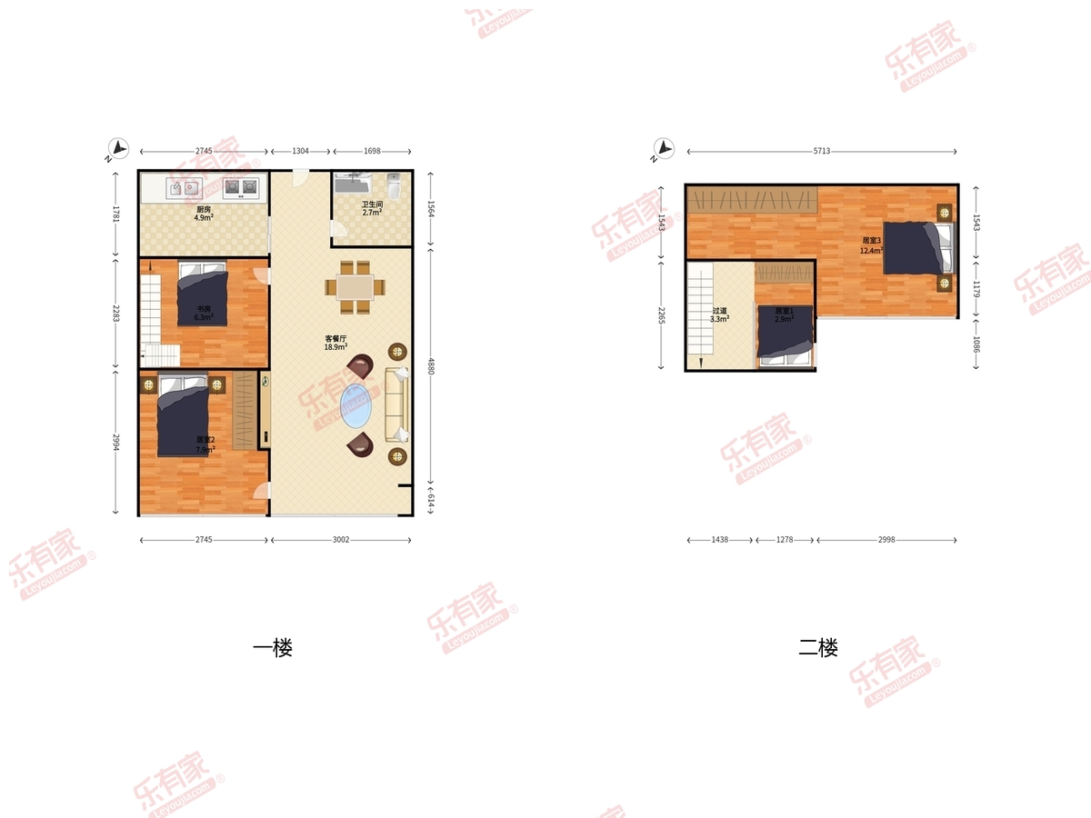 中洲中央公园一期户型图