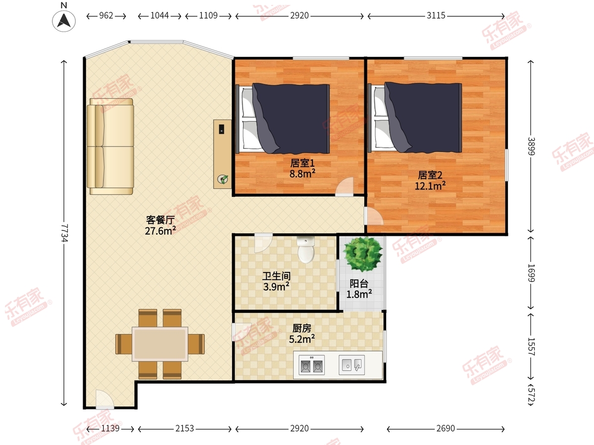 阳光海景豪苑户型图