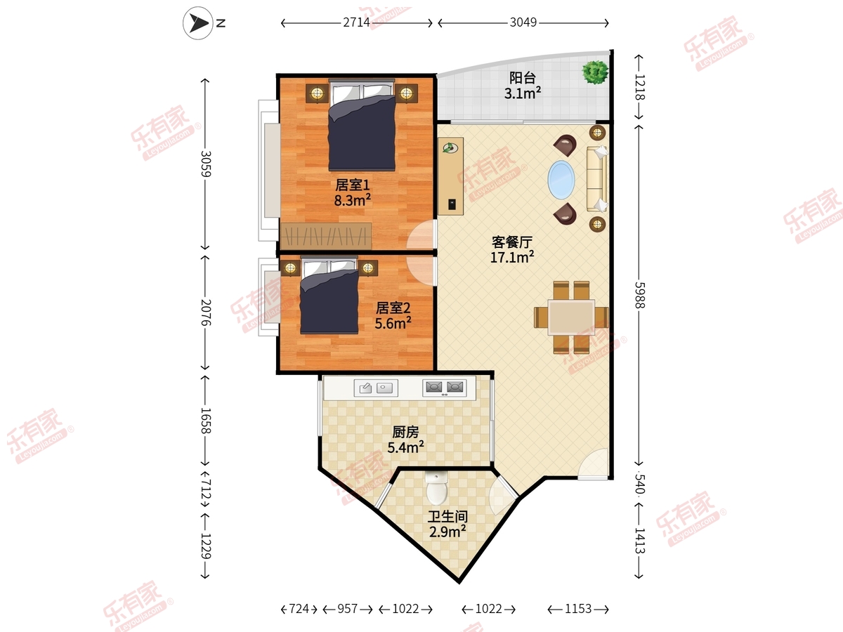 高发城驰户型图