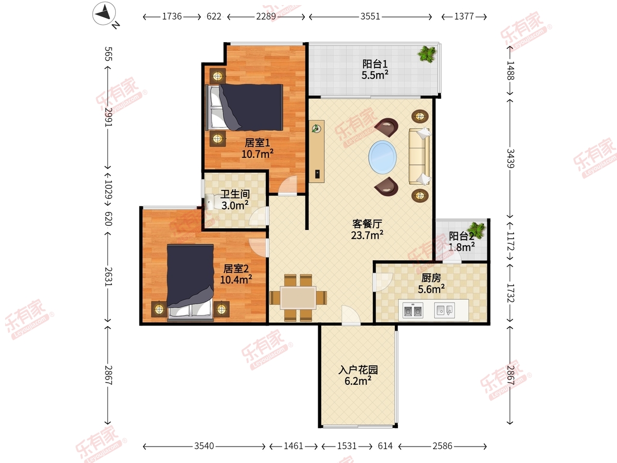 红树华府户型图