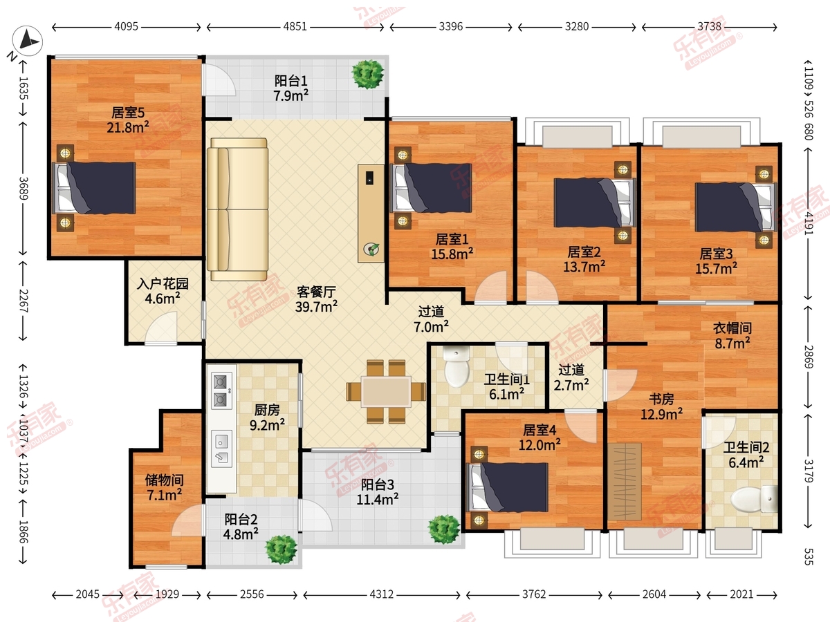 澳城花园南区户型图