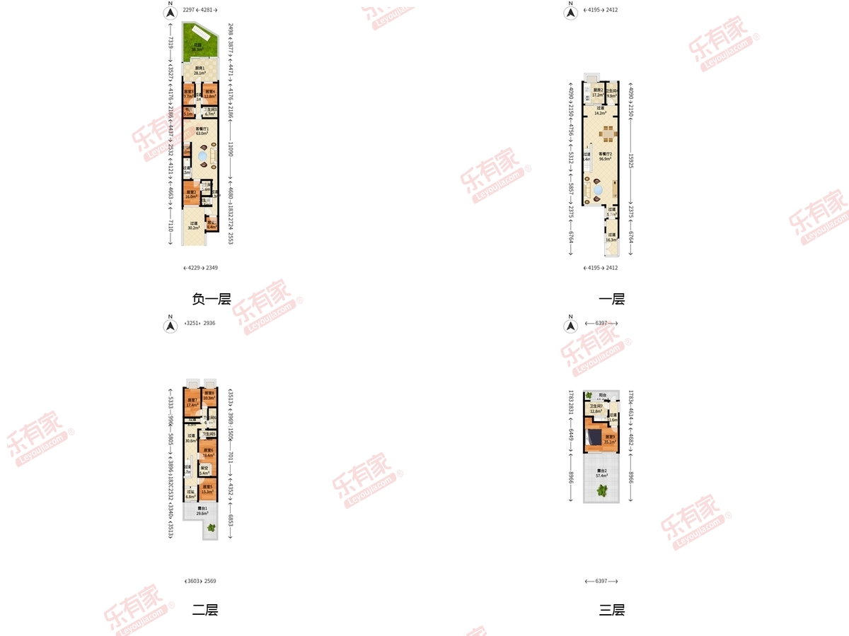 仙湖山庄二期户型图
