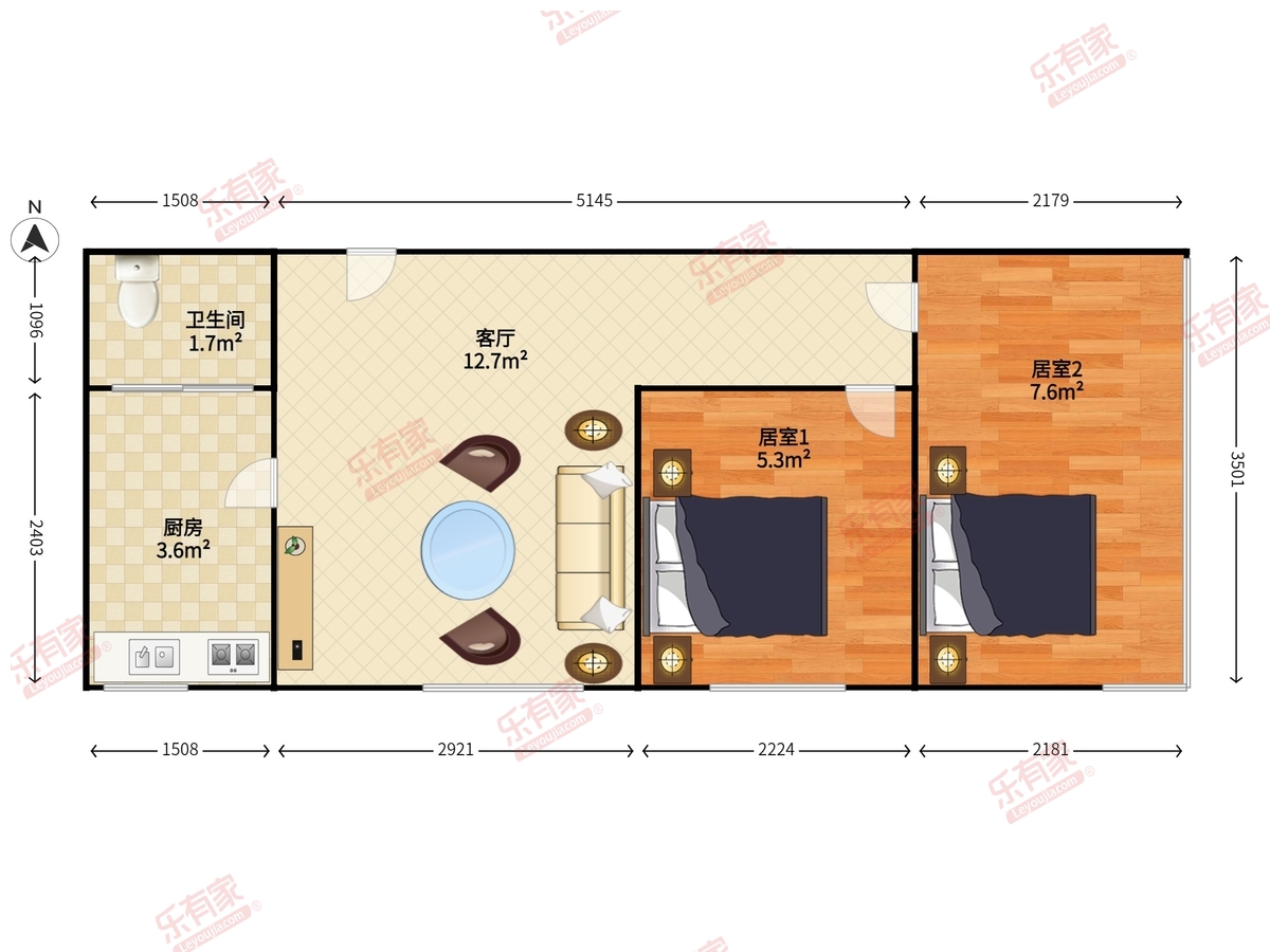 煤气公司宿舍户型图