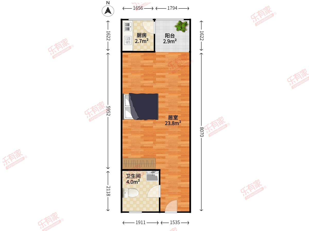 深华科技宿舍楼户型图