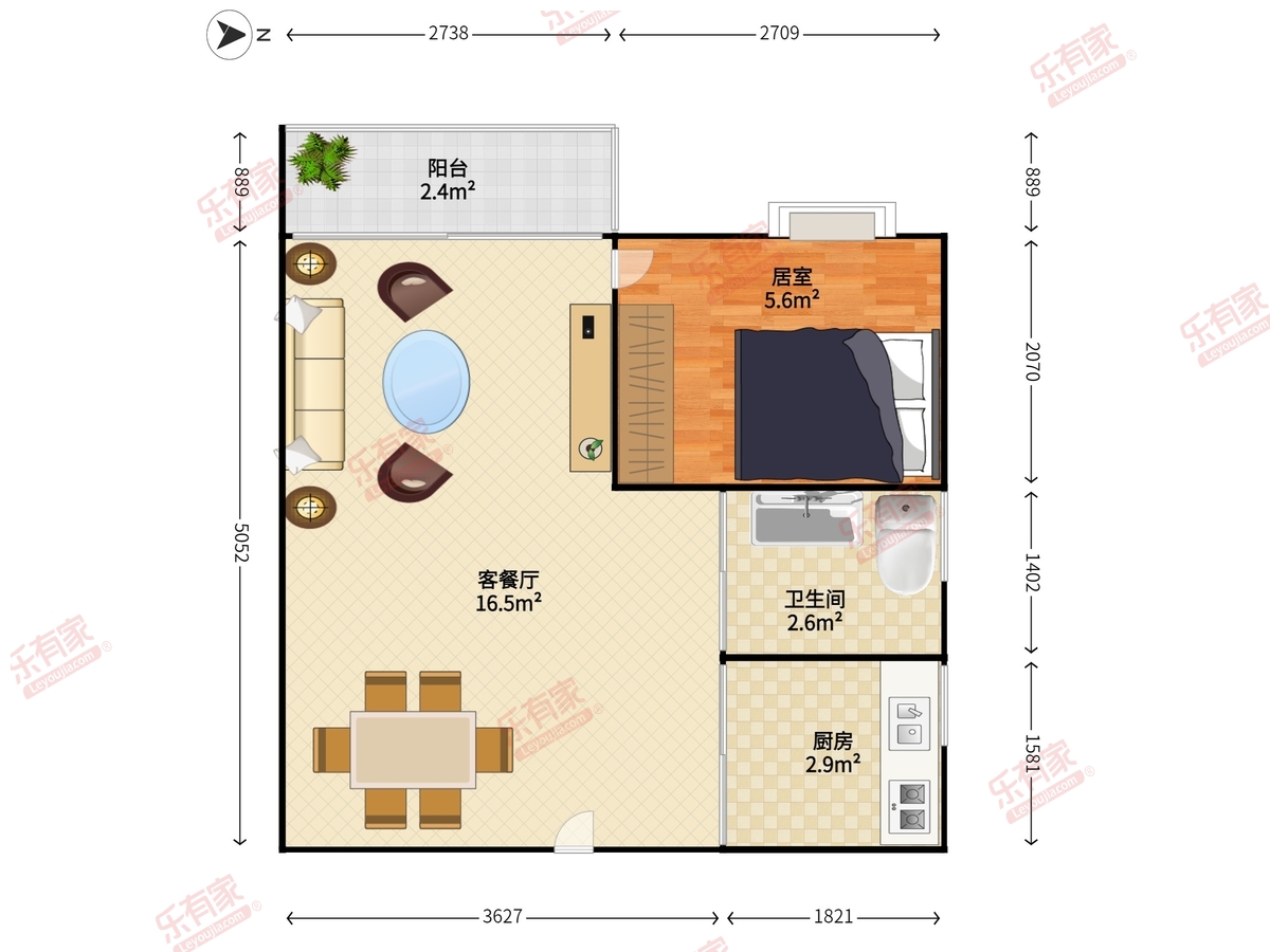 鸿洲新都户型图