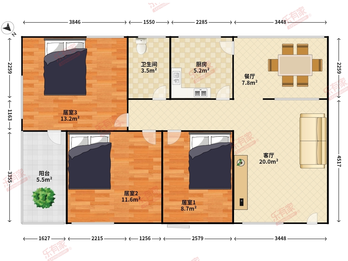 灵芝新村19区户型图