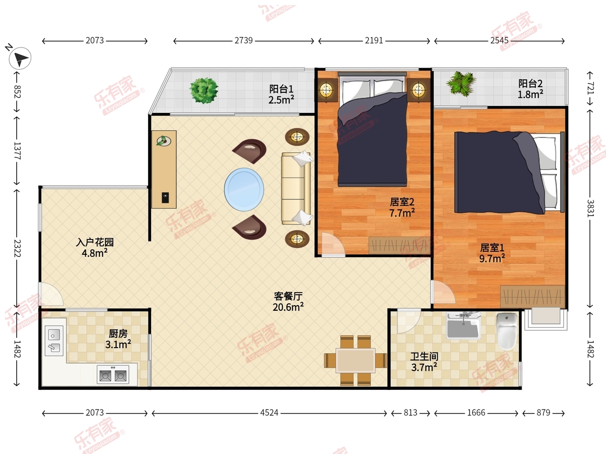 金港华庭户型图