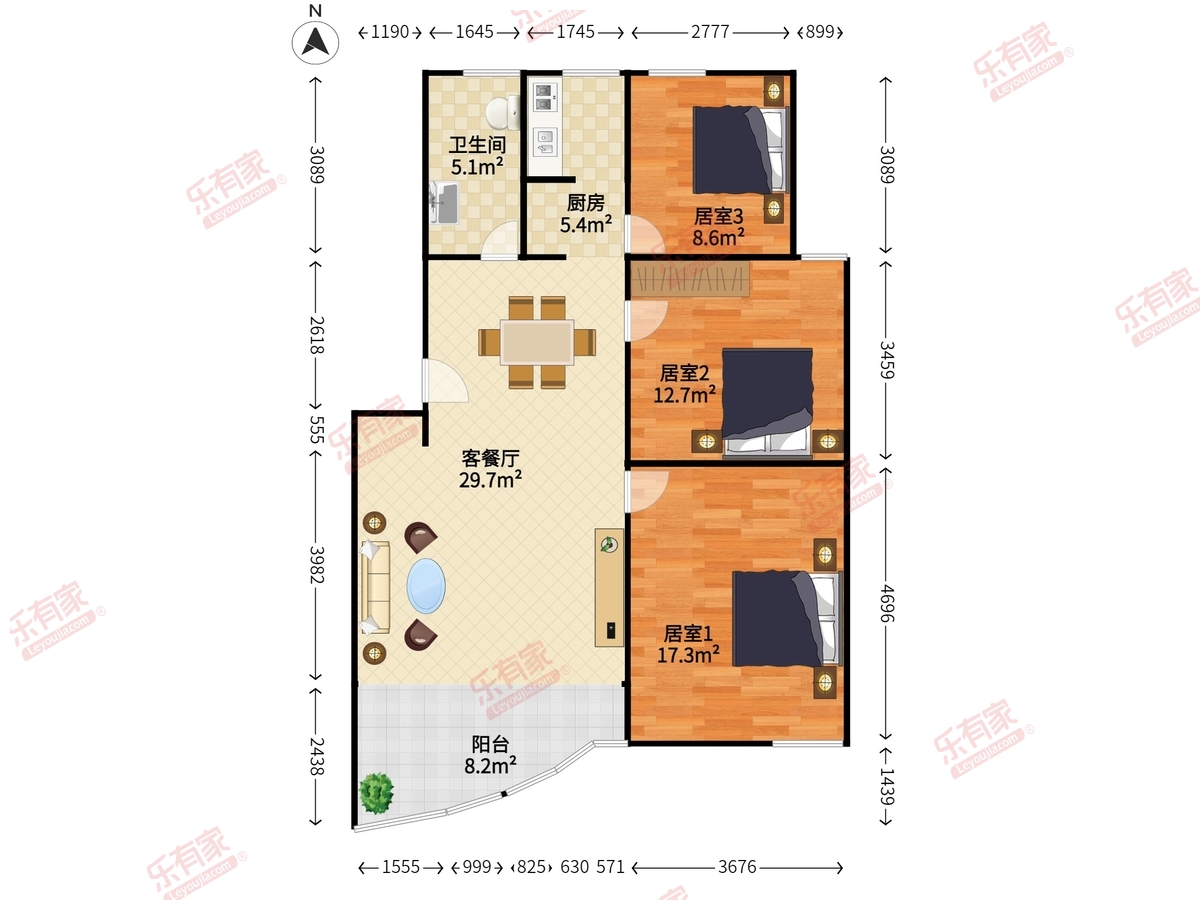 恒丰工业城 工业 94.1㎡-中山恒丰工业城租房