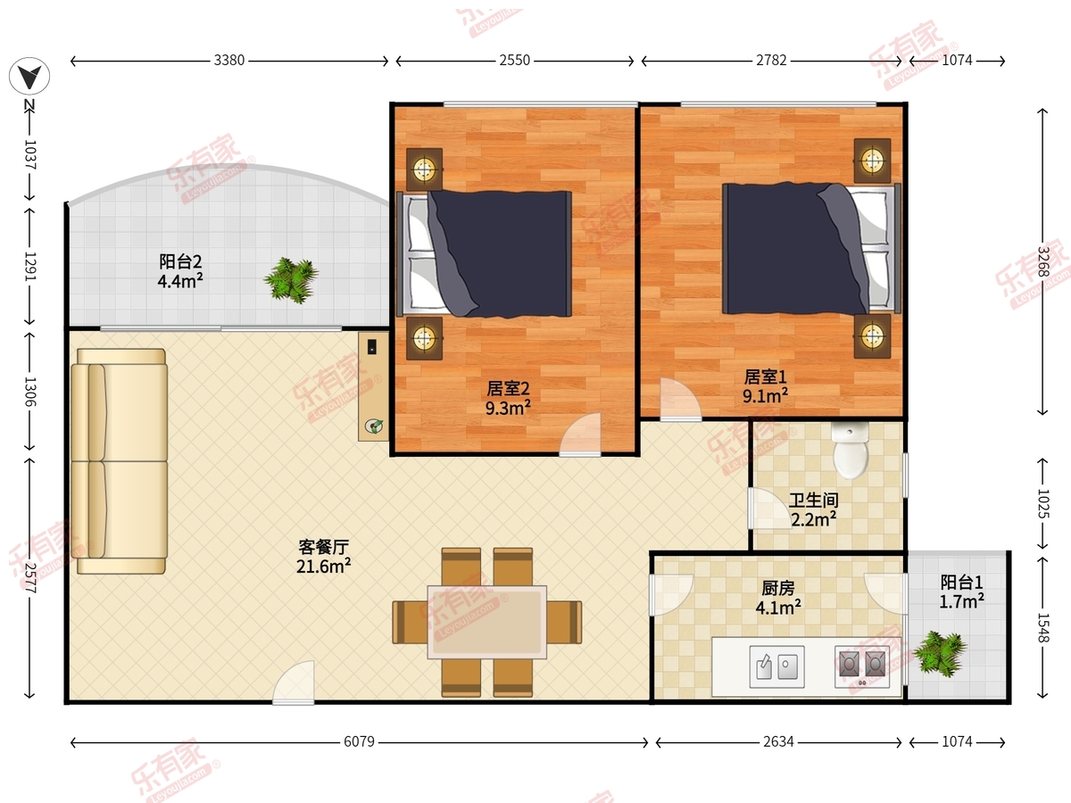 香缇雅苑户型图