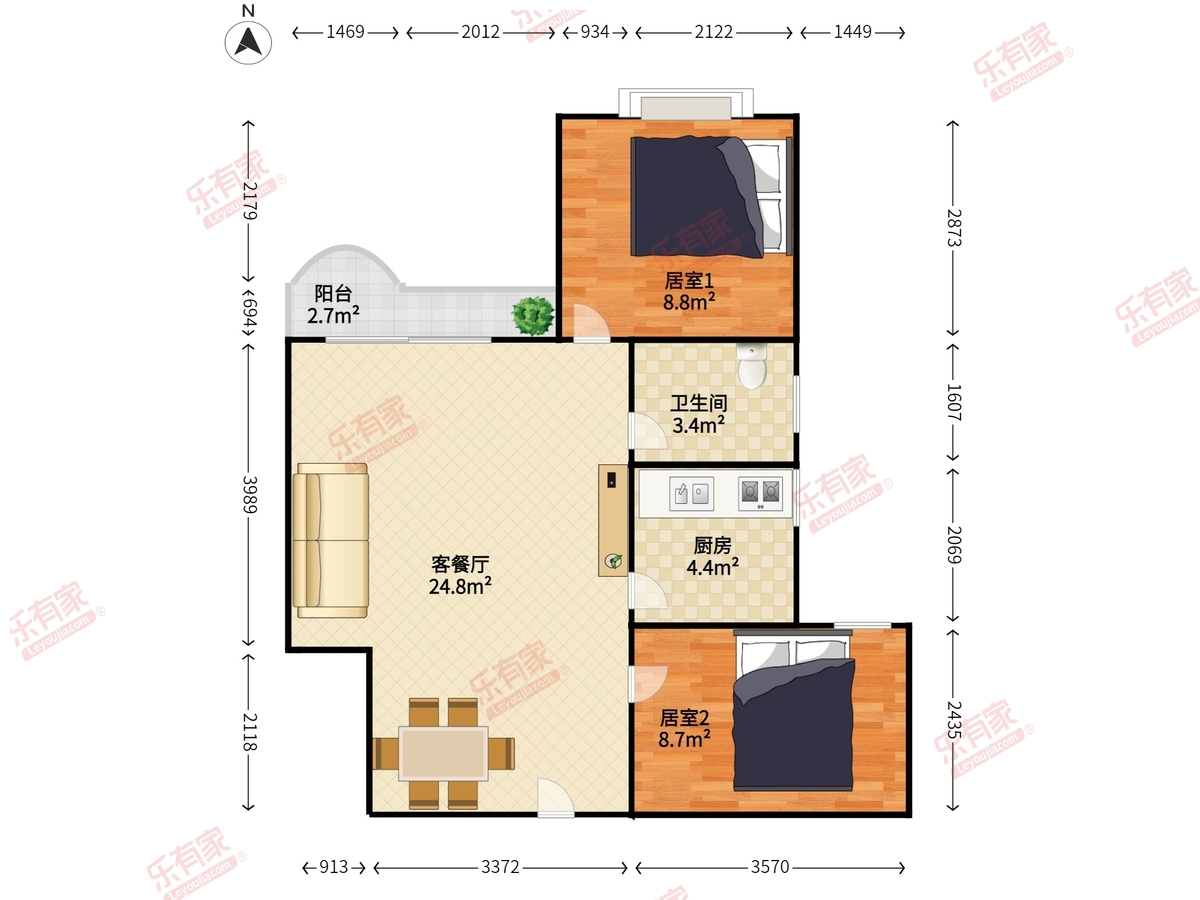 帝港海湾豪园户型图