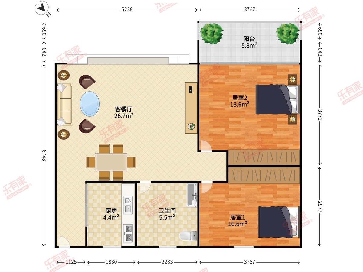 水岸新都五期户型图