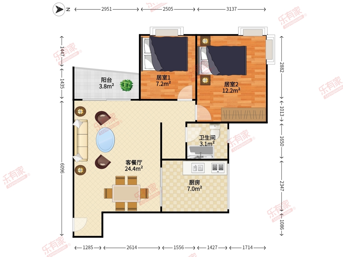 翠拥华庭一期户型图