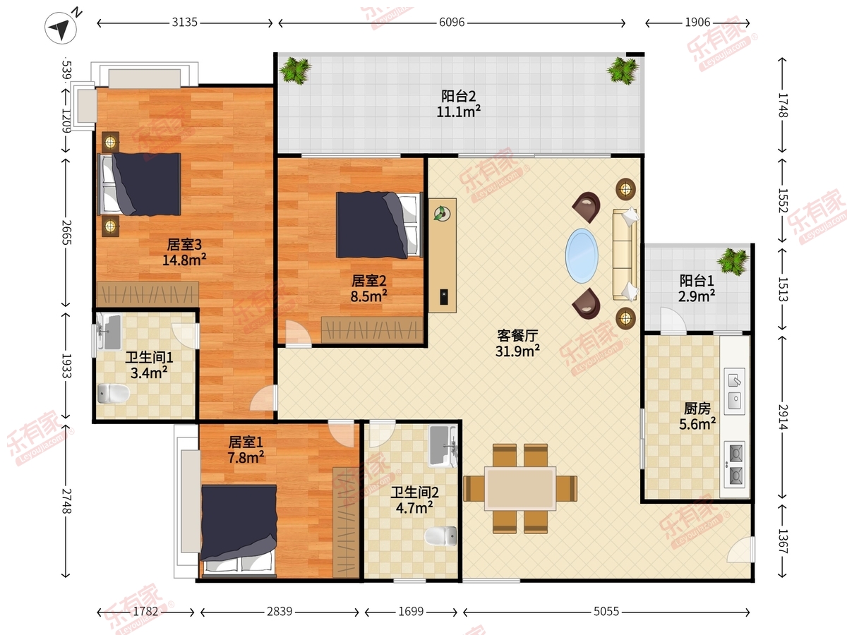 德宝怡高德区户型图