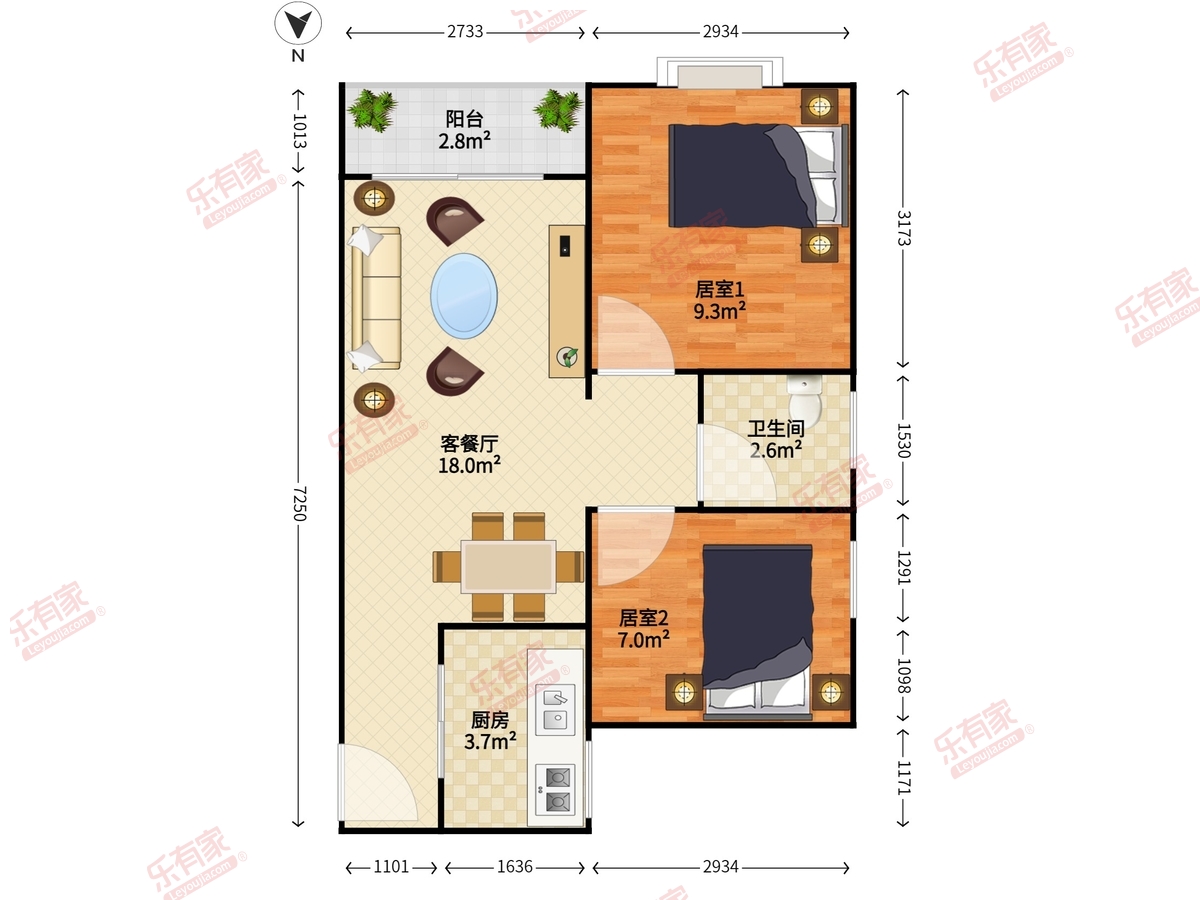红树绿洲户型图