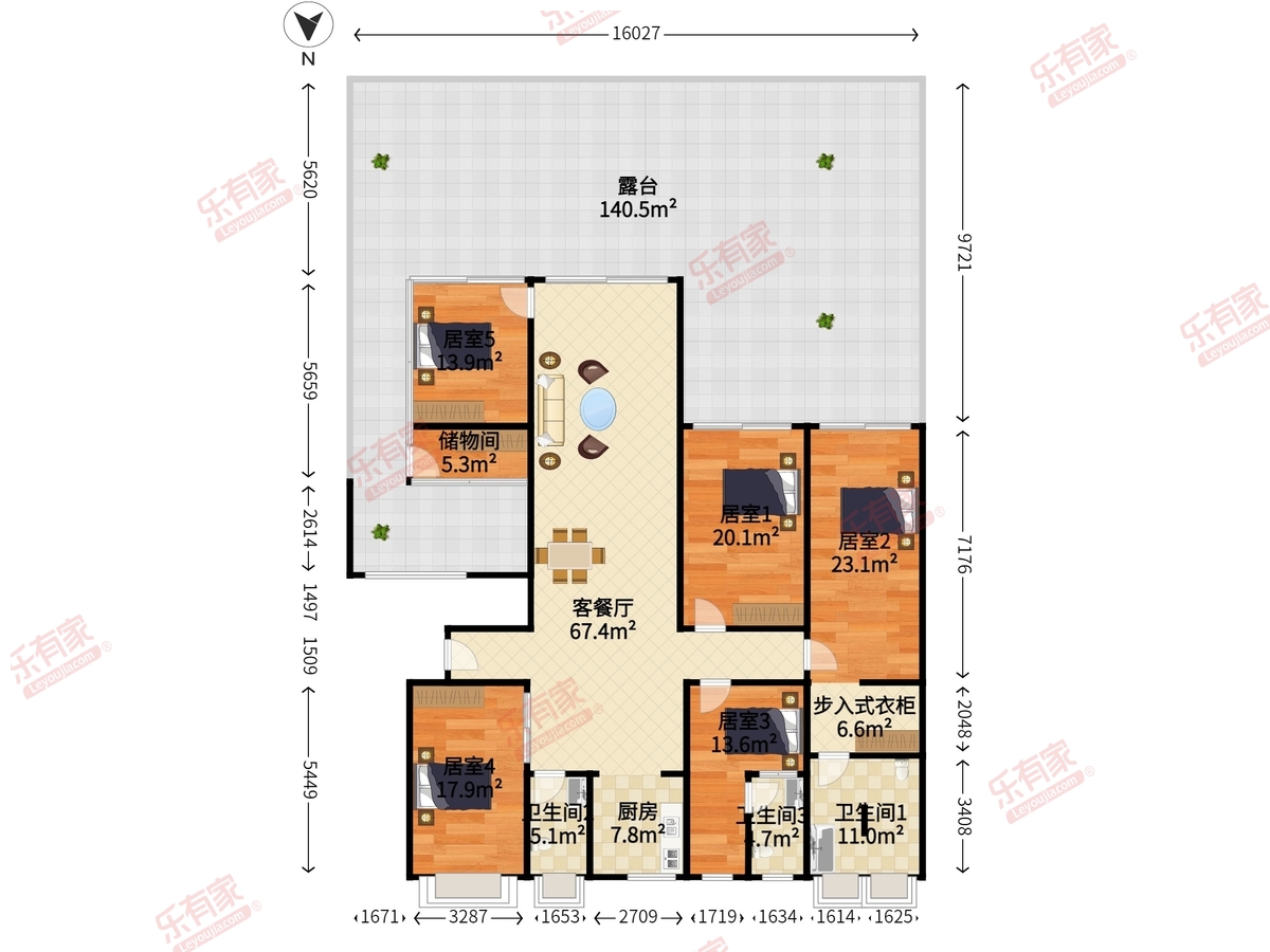澳城花园南区户型图