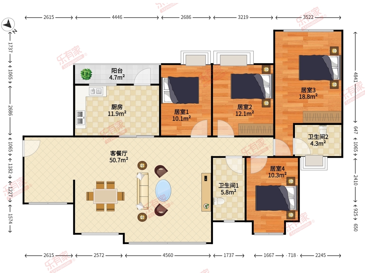 深业新岸线三期户型图