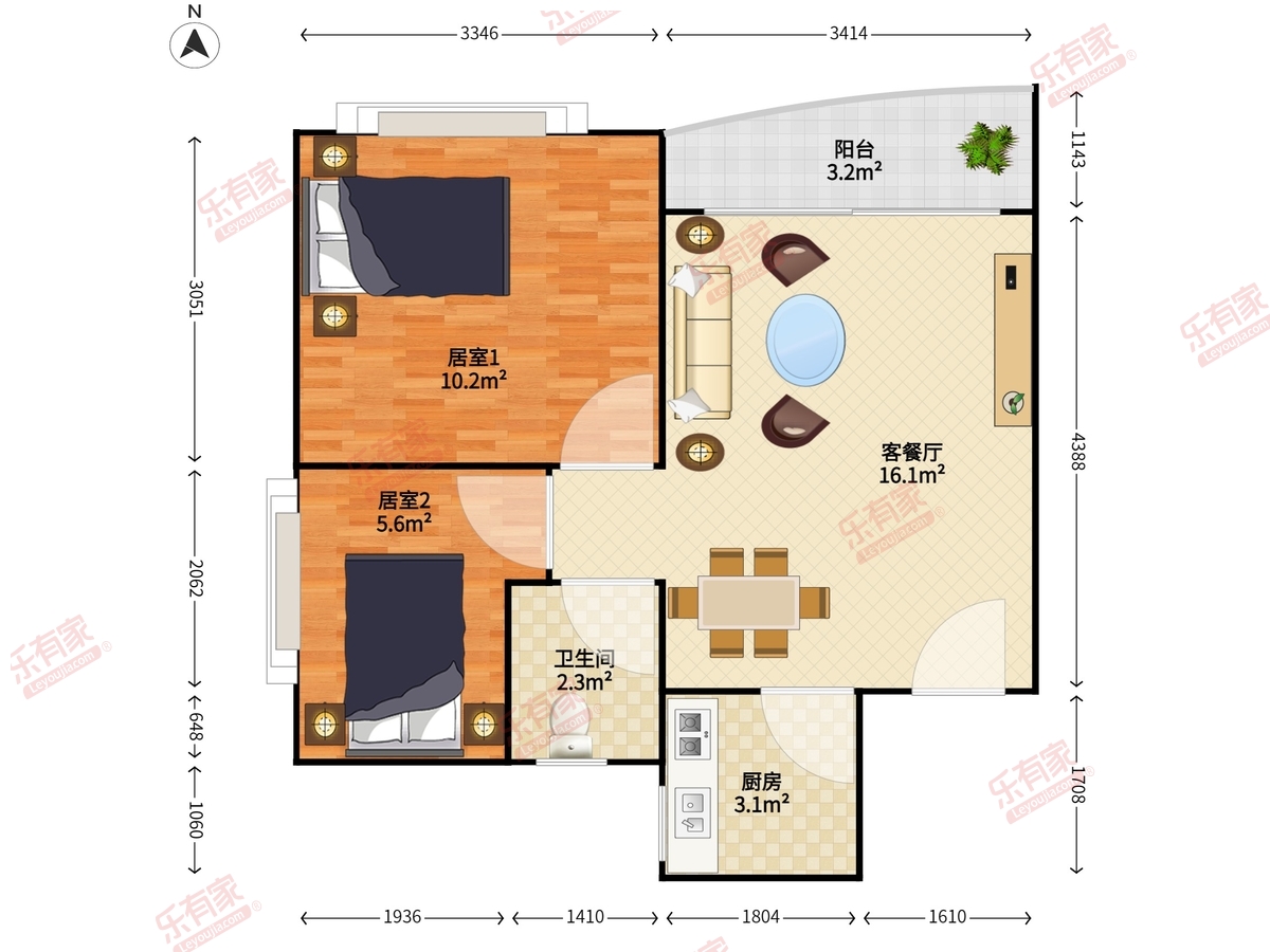 高发城驰户型图