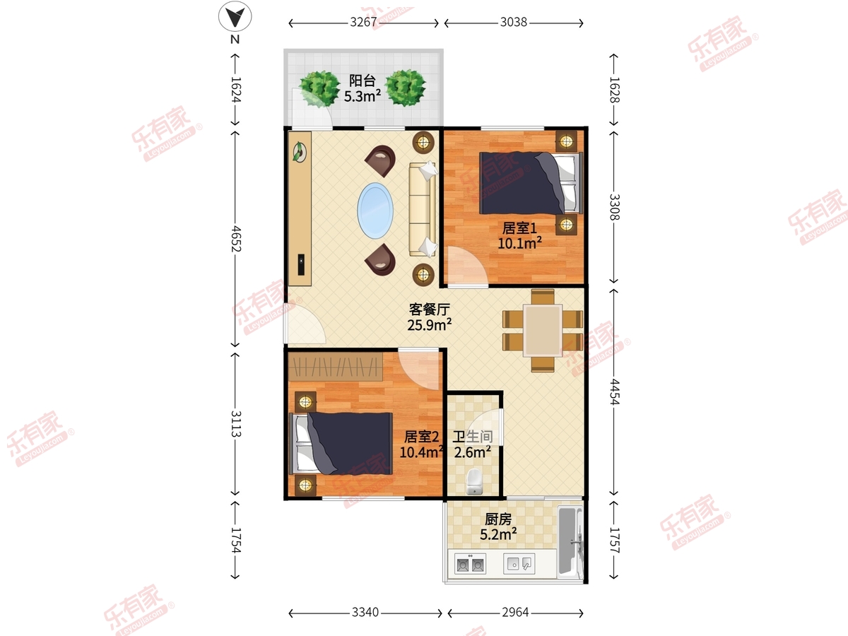 地质局住宅楼户型图