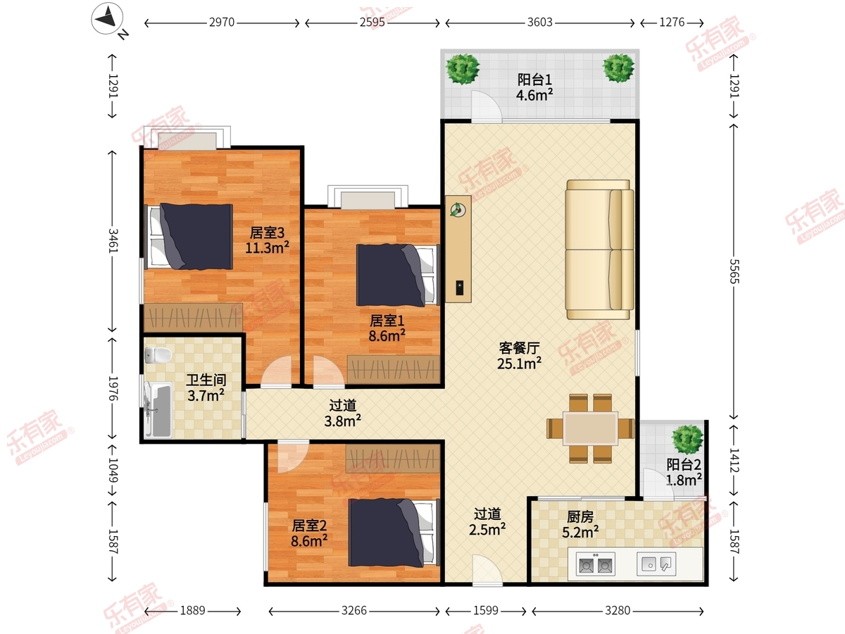 蛇口花园城五期户型图