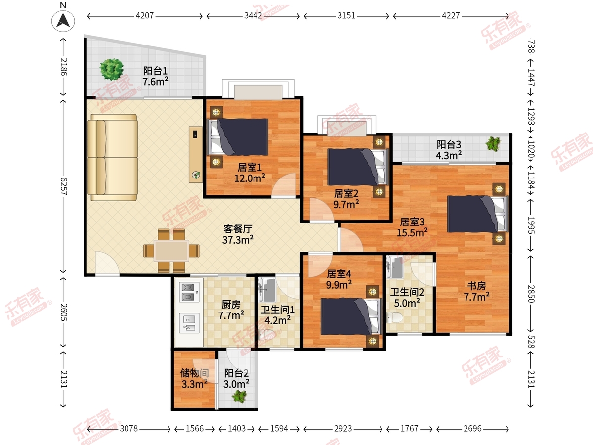 沁馥佳苑 商铺 393㎡-佛山沁馥佳苑租房