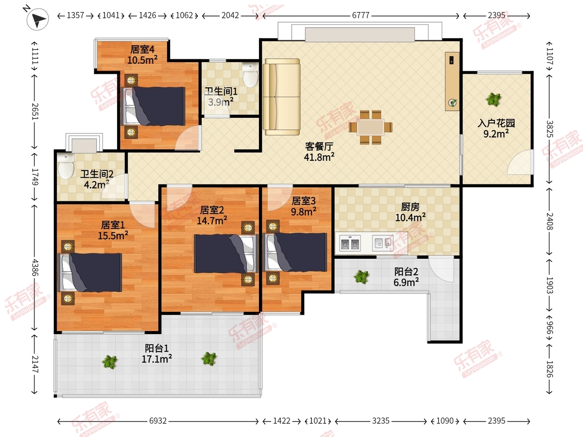 深业新岸线三期户型图