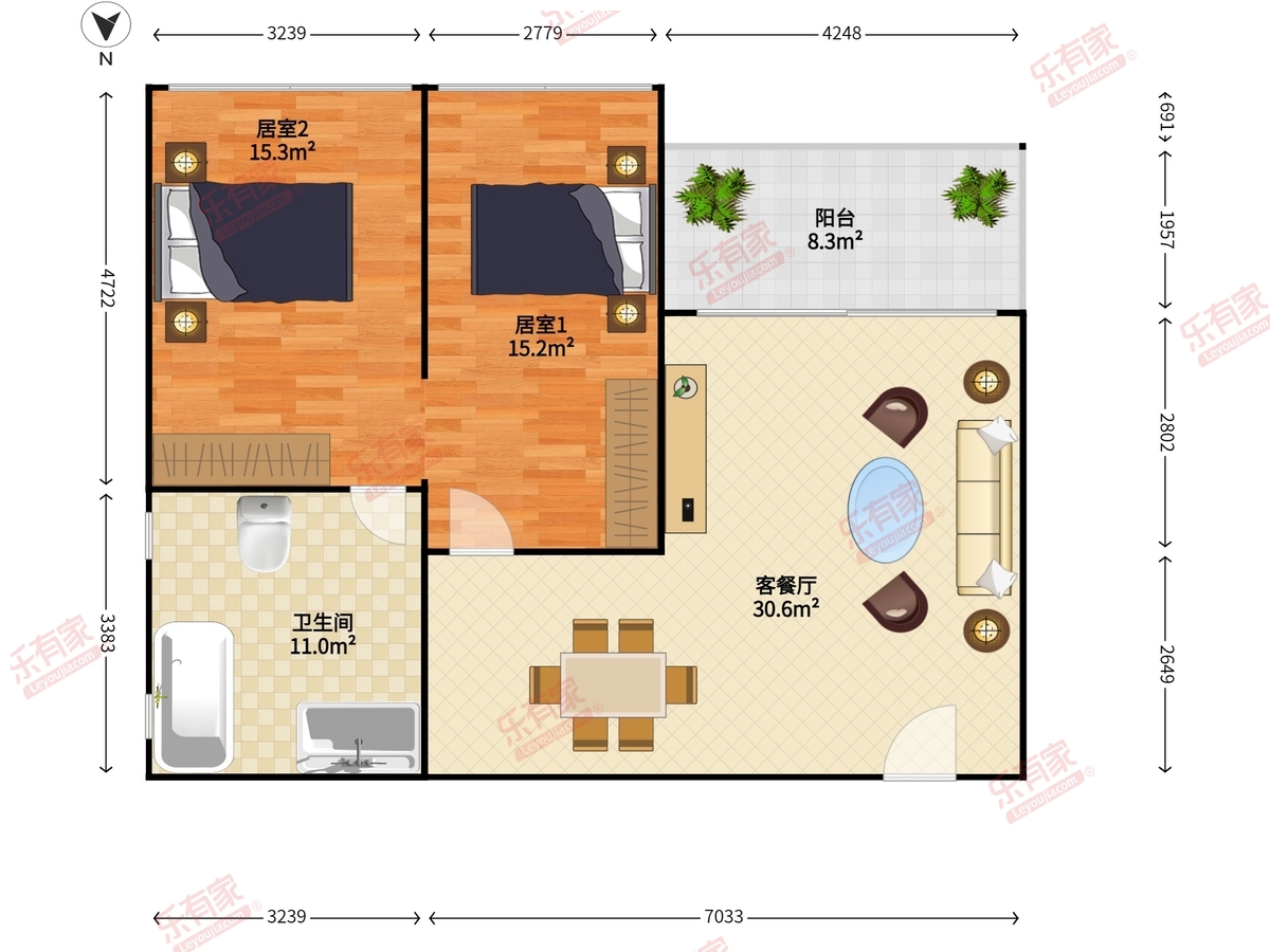 金地梅陇镇花园一期户型图
