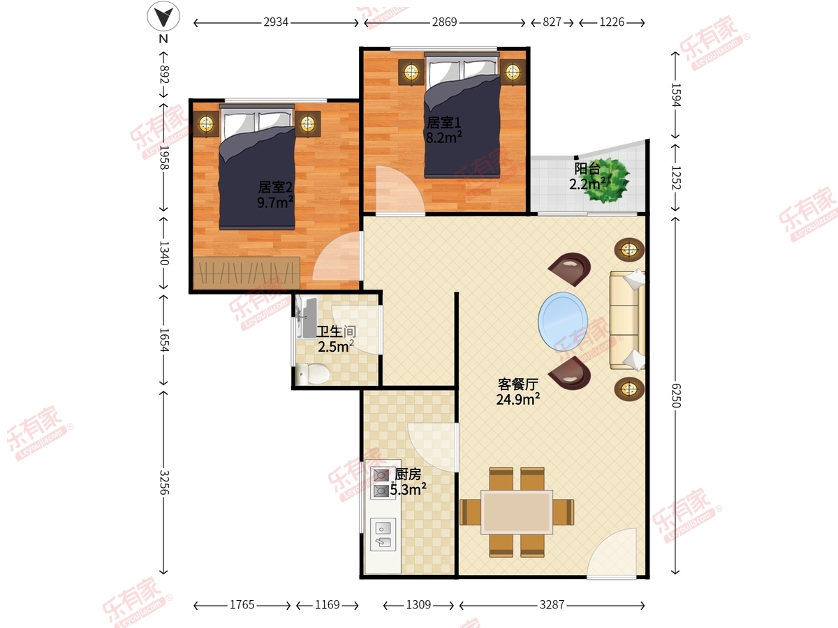 业主自住房，诚心出租-广州松坪村租房