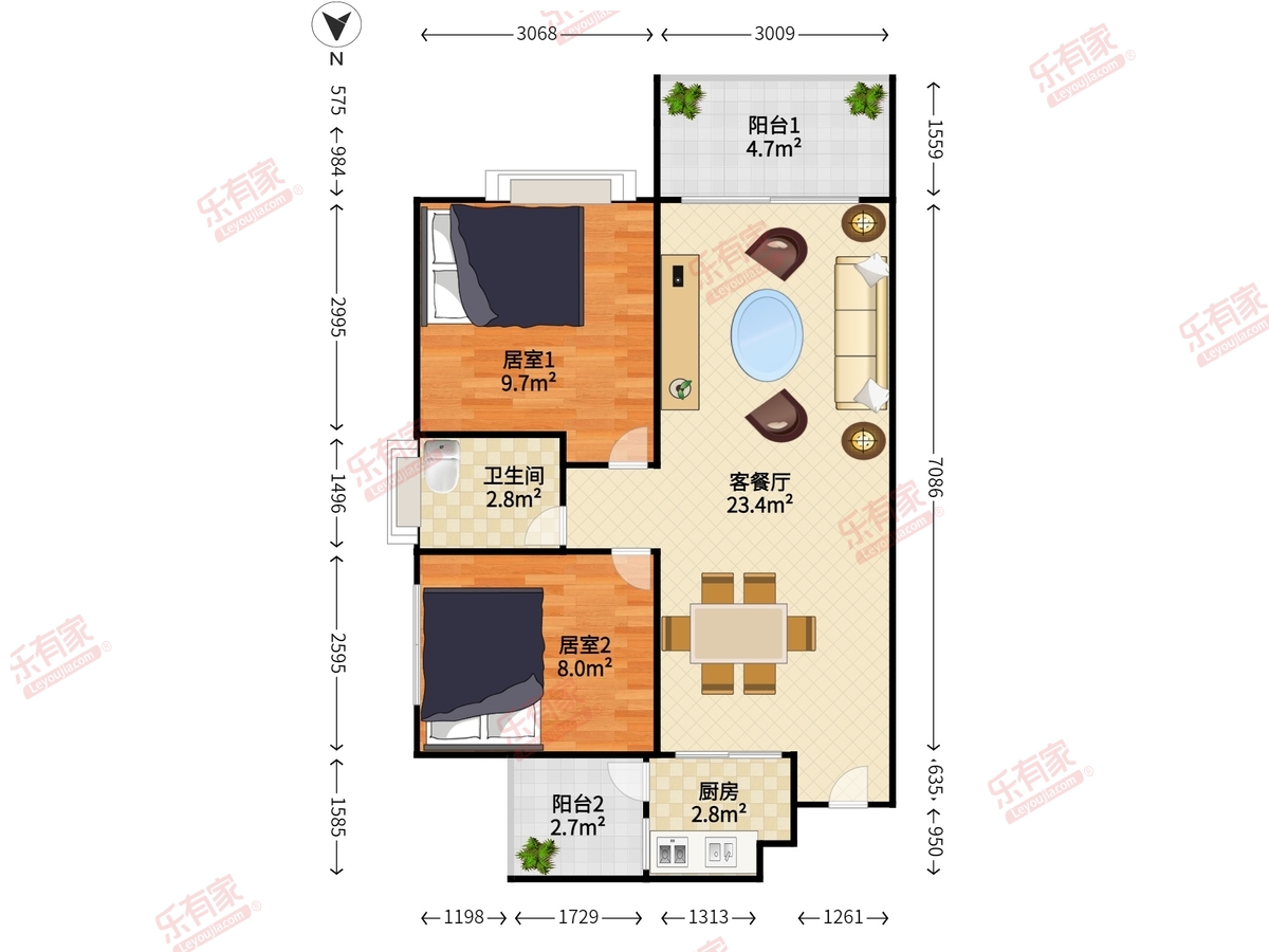 香缤豪庭博学公馆户型图