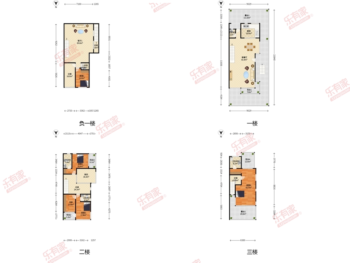 房子户型十分方正，使用率高，通风和采光都不错的-佛山星河丹堤租房