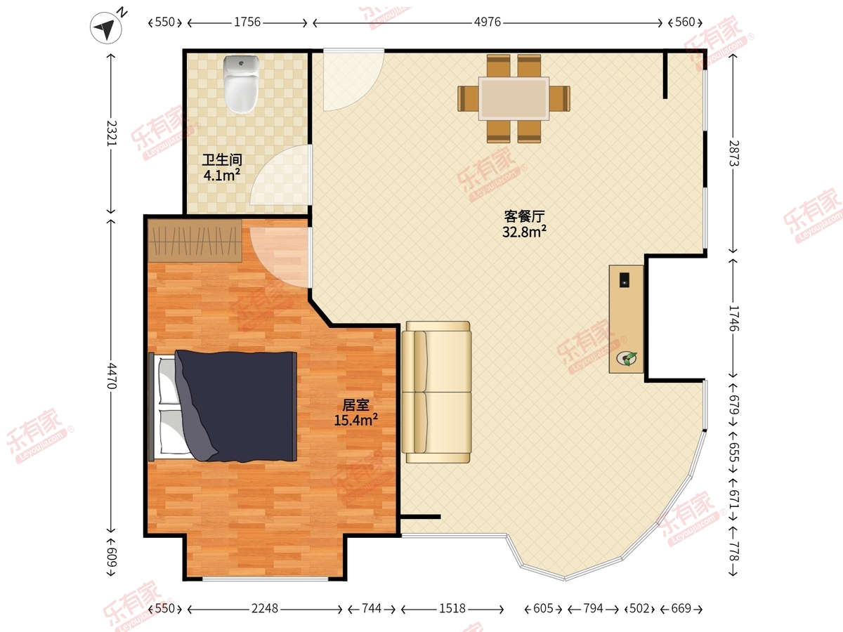 国际市长交流中心户型图