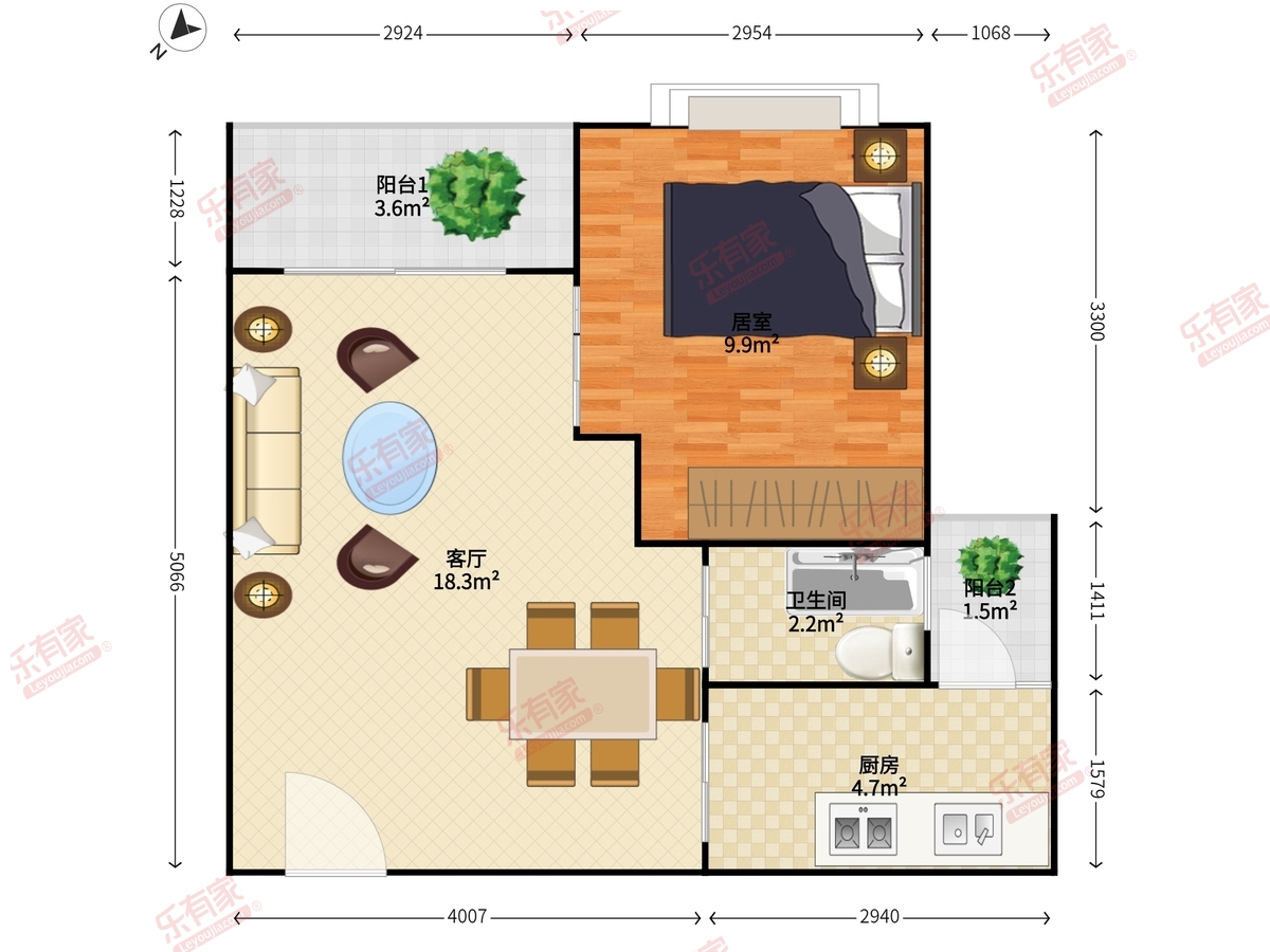 世纪村四期户型图