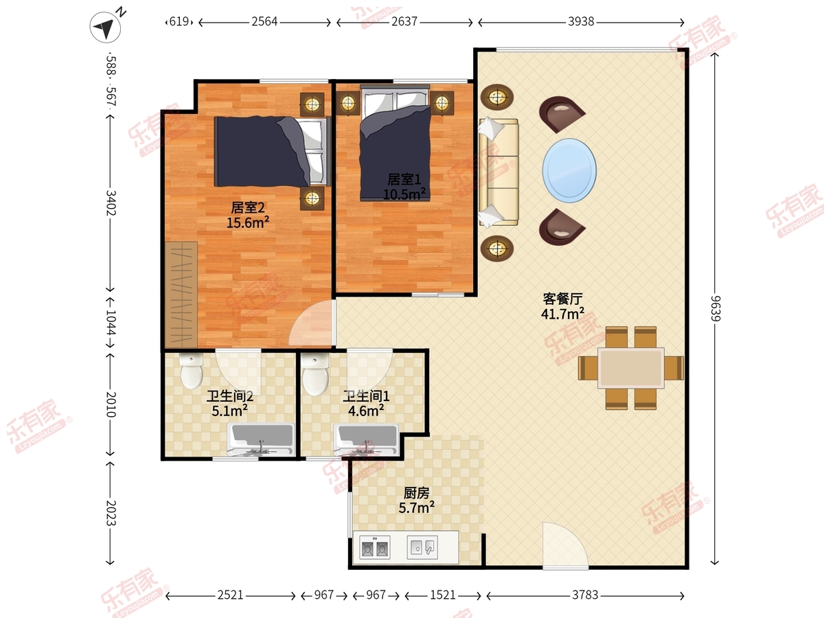 信兴广场附楼户型图