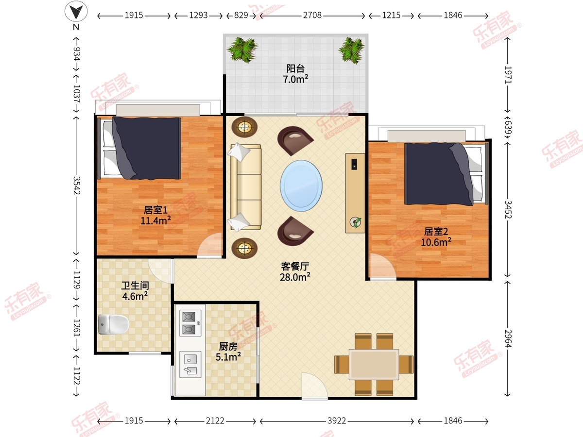 半岛一号5期户型图