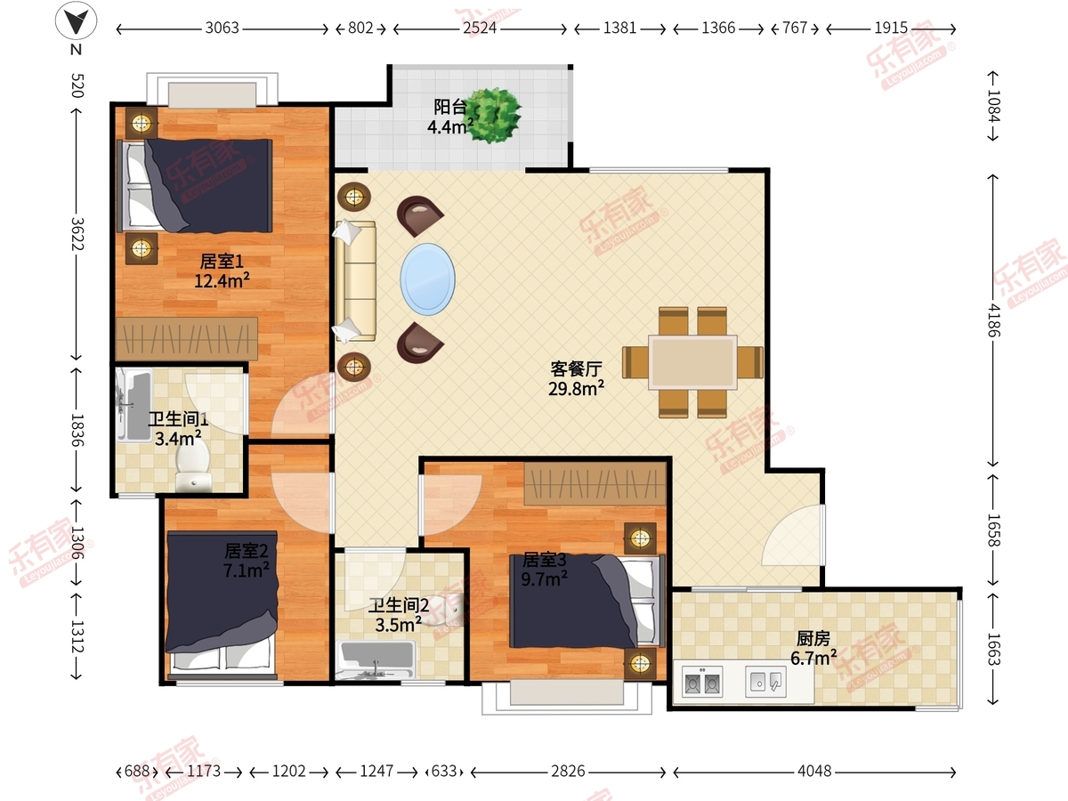 广州融创文旅城A2区户型图