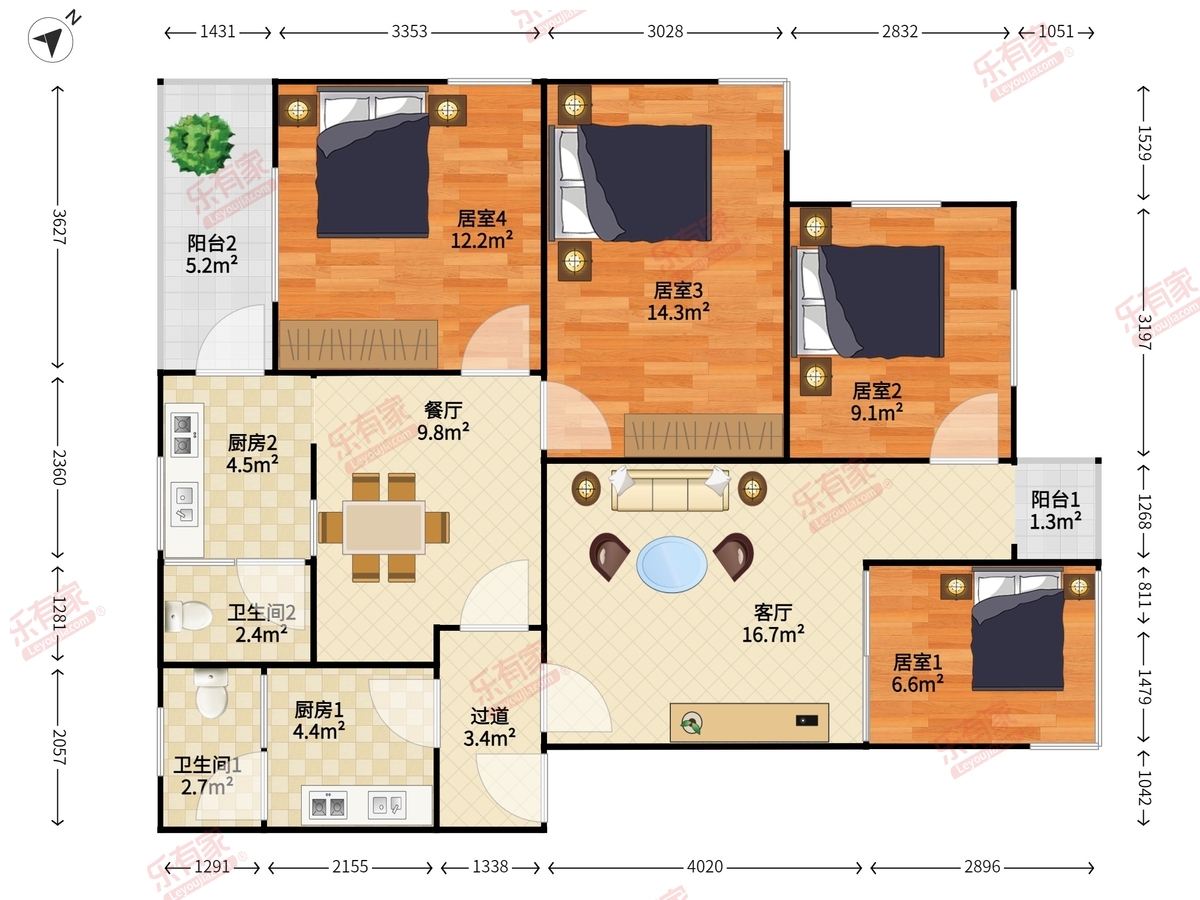 31区商住楼户型图