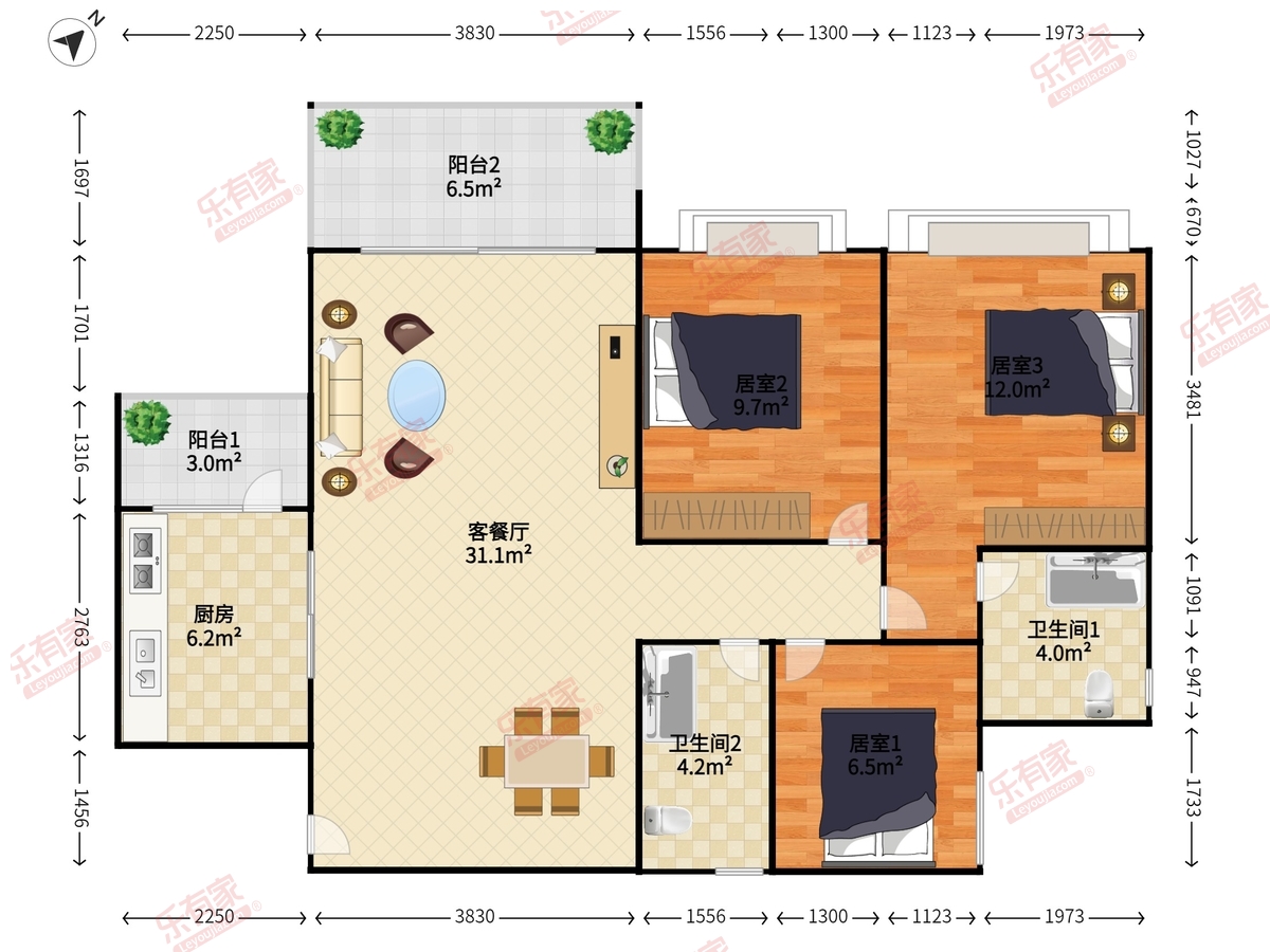 锦绣海湾城9期户型图