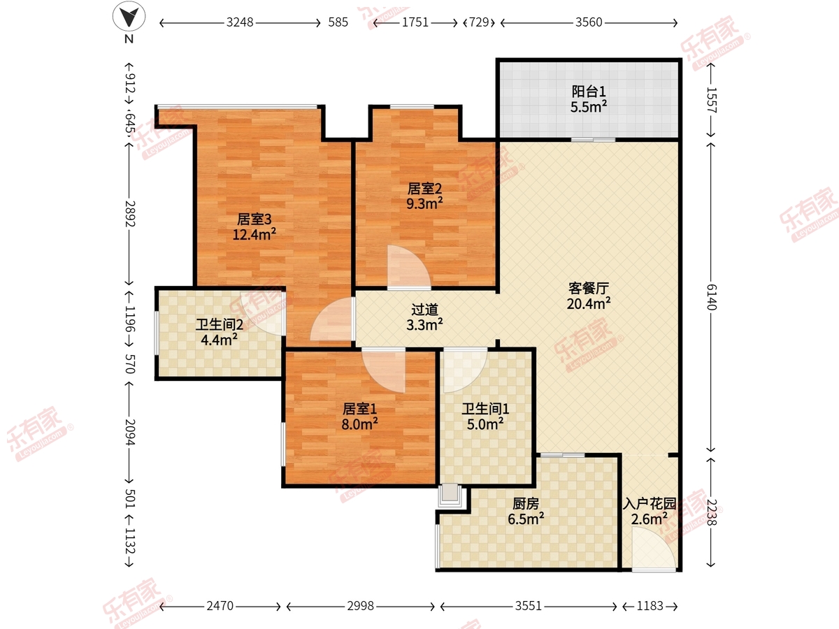 星星凯旋国际户型图