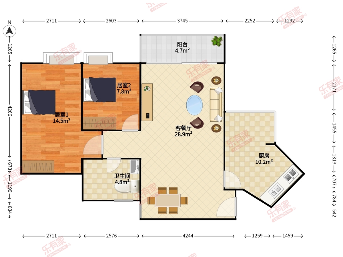 黄埔雅苑三期户型图