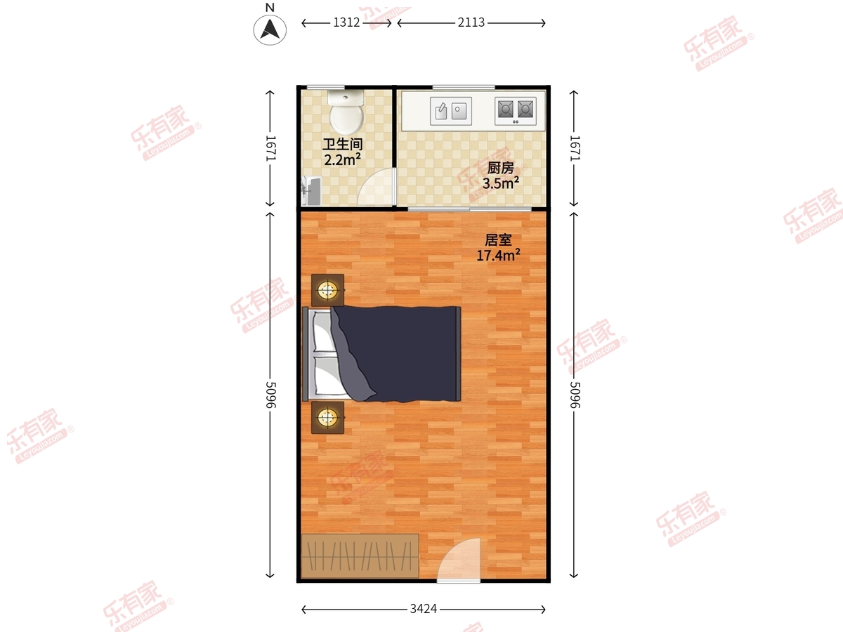 泰阳硅谷公寓户型图