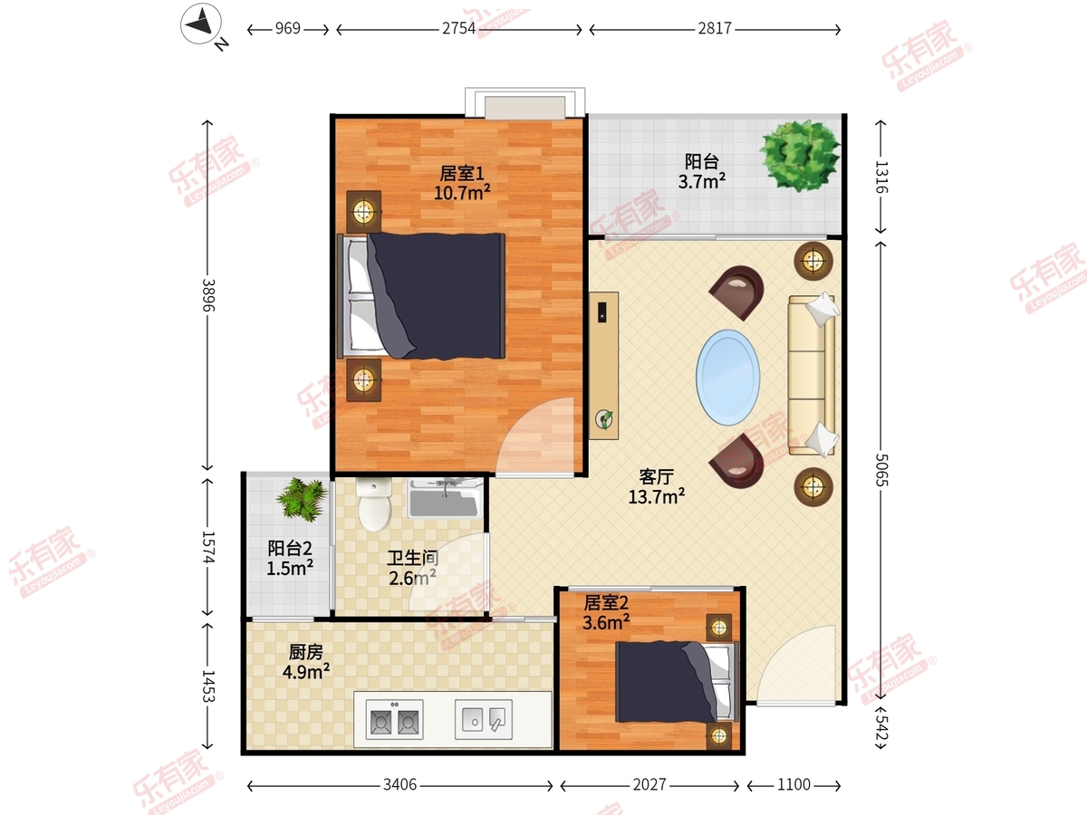 云顶嘉园户型图