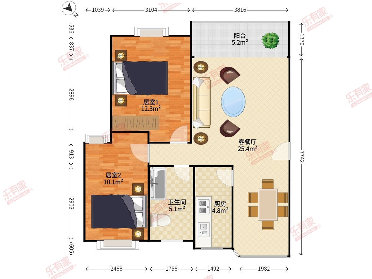 外运住宅小区户型图