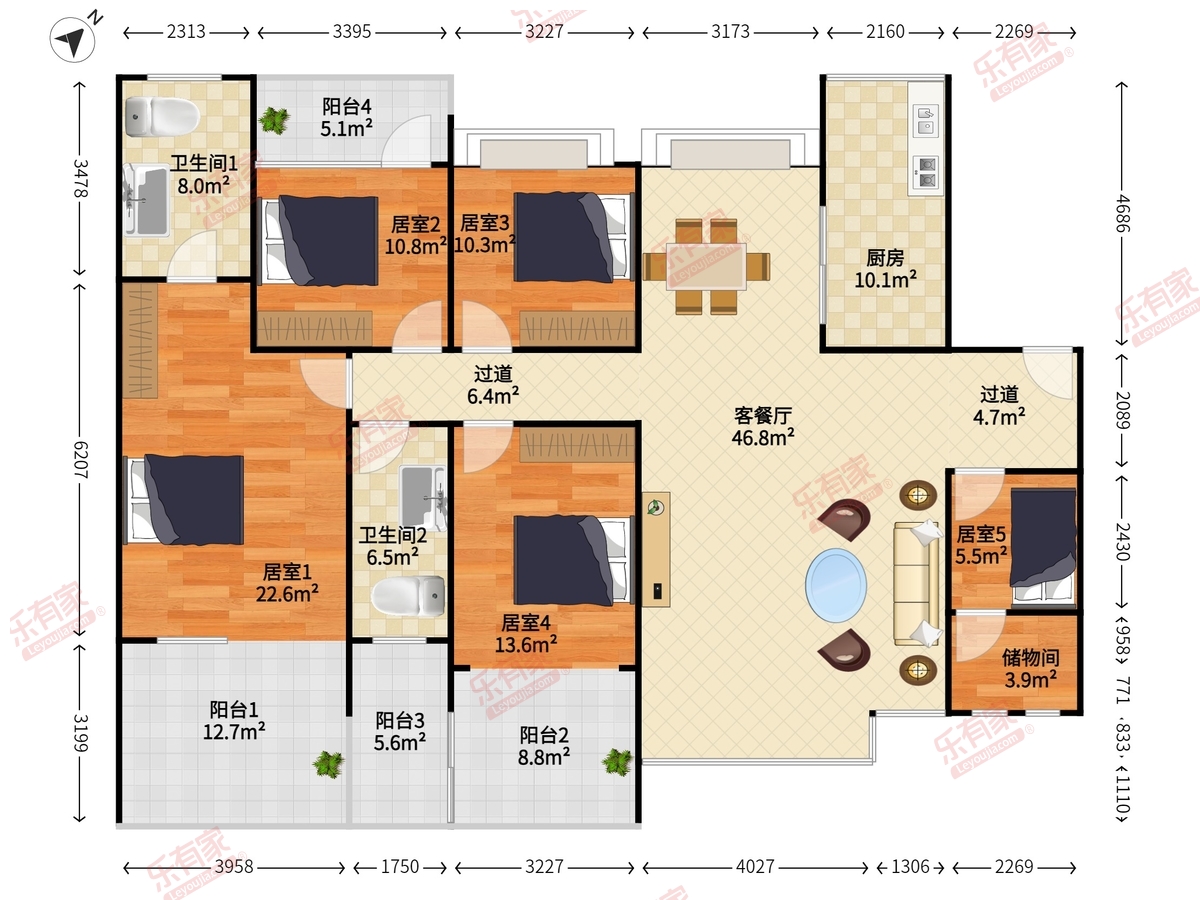 波托菲诺香山里二期户型图