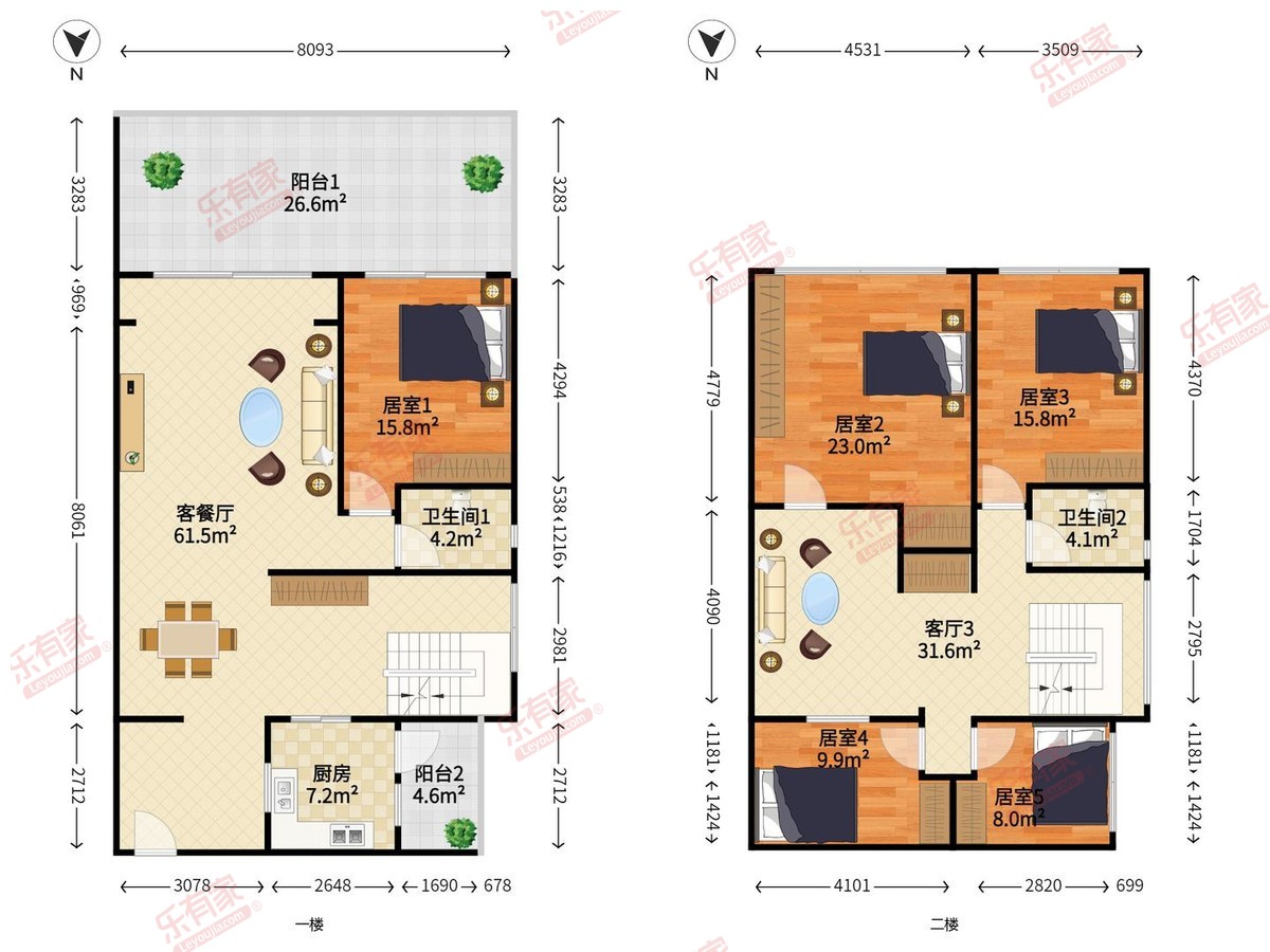 西岸观邸户型图