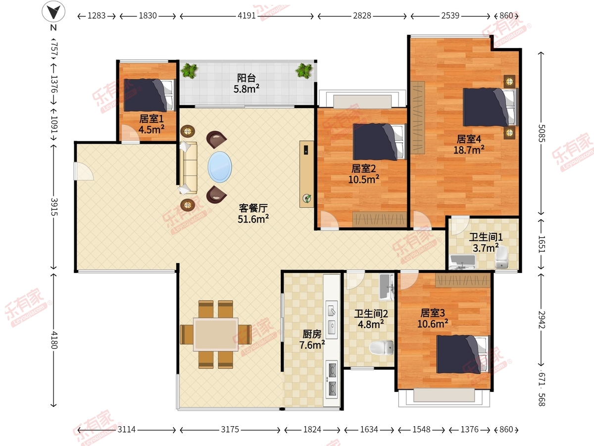 水岸新都五期户型图