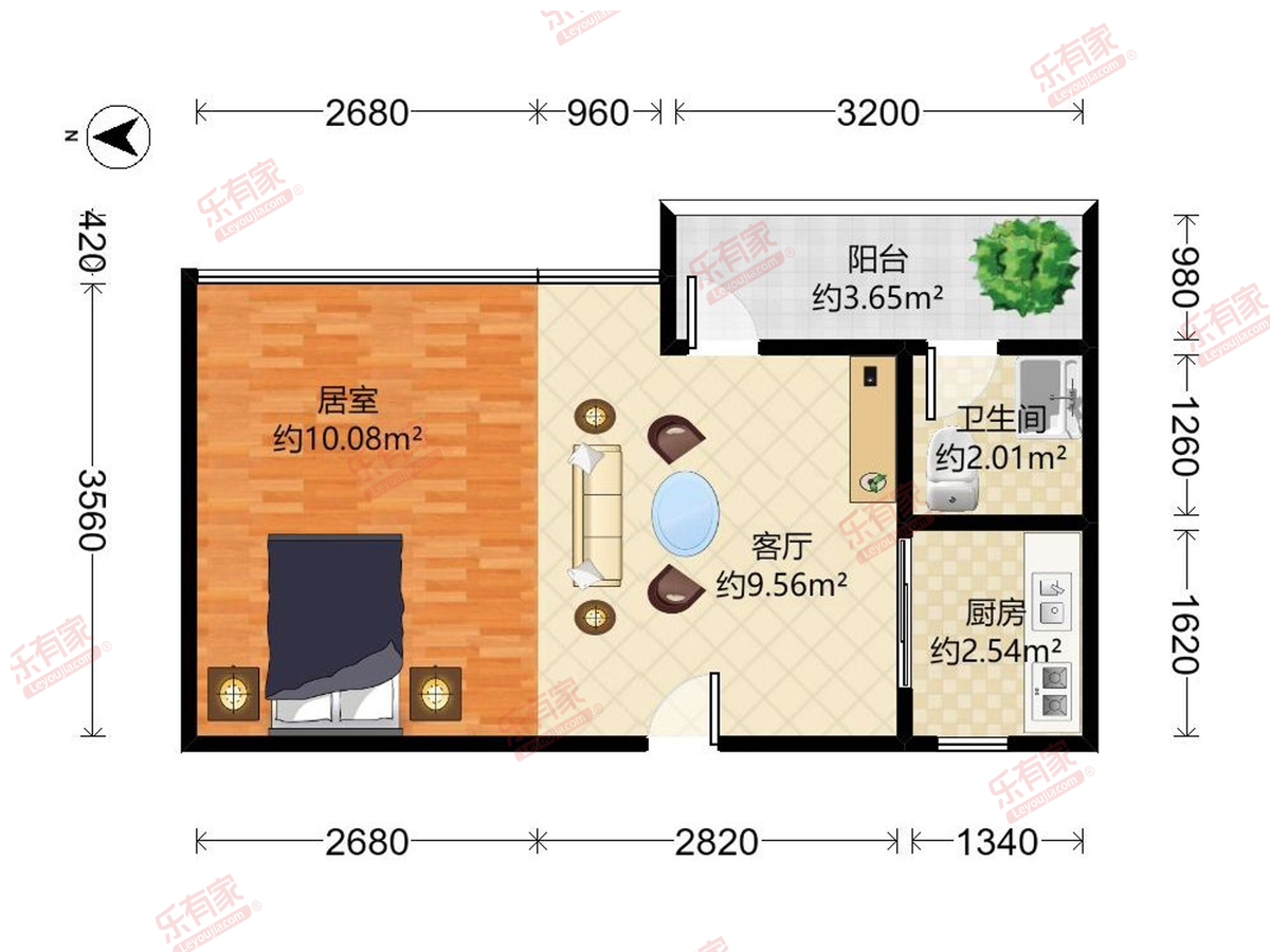 合家欢园户型图